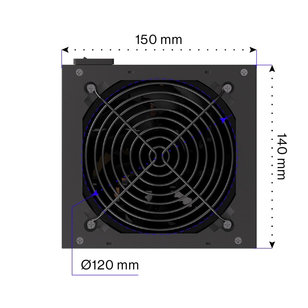 ENDORFY Supremo FM5, 1000 Watt PC-Netzteil, 80 Plus® Gold | EY7A010