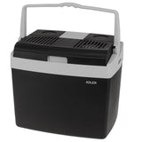 Adler AD 8091 Tragbare Kühlbox 25L elektrisch Auto Camping Picknick schwarz grau