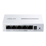 ASUS ExpertWiFi EBP15 5‑Port GbE Smart Managed PoE+ Switch mit 4 PoE‑Ports und 60 W