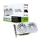 ASUS Dual GeForce RTX 5060 White OC 8GB GDDR7 Gaming Grafikkarte PCIe 5.0