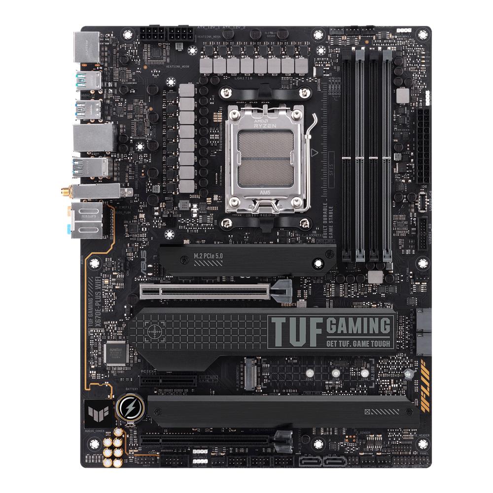 ASUS TUF GAMING X670E-PLUS WIFI Mainboard Sockel AMD AM5 Ryzen 7000 ATX PCIe 5.0 DDR5 M.2 WiFi 6E