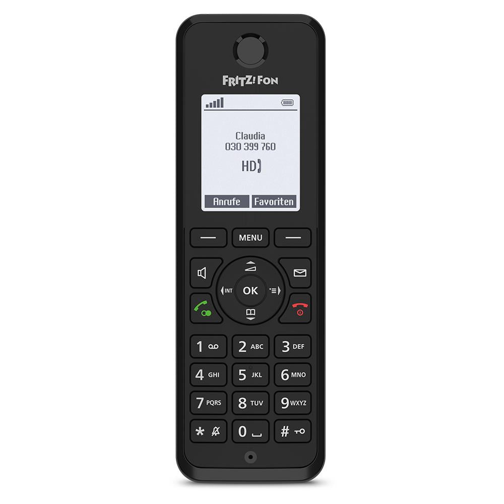 FRITZ!Fon M3 DECT Telefon beleuchtet Das Komforttelefon für die FRITZ!Box schwarz