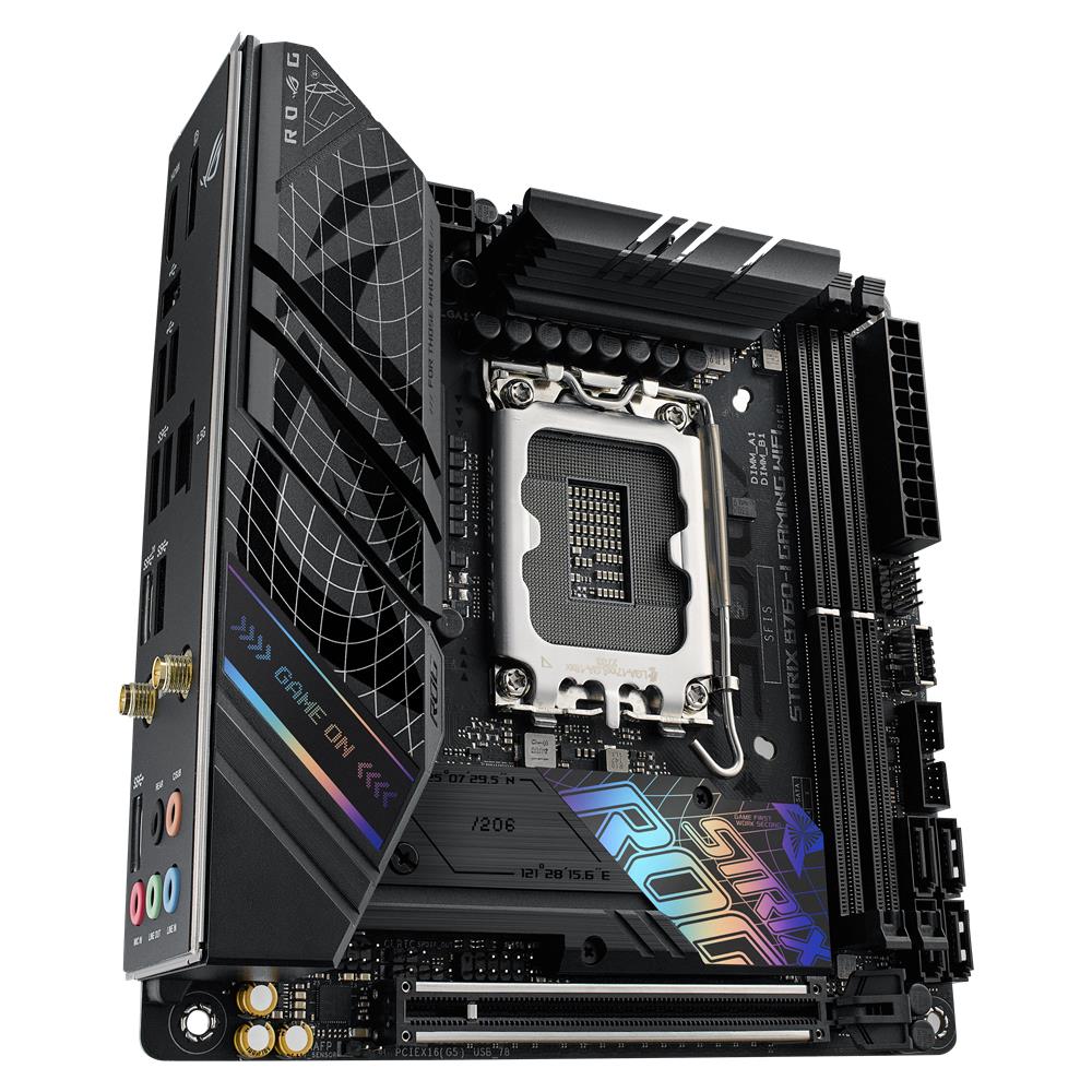 ASUS ROG STRIX B760-I GAMING WIFI Mainboard Sockel Intel LGA 1700 Mini ITX DDR5 WiFi 6E PCIe M.2