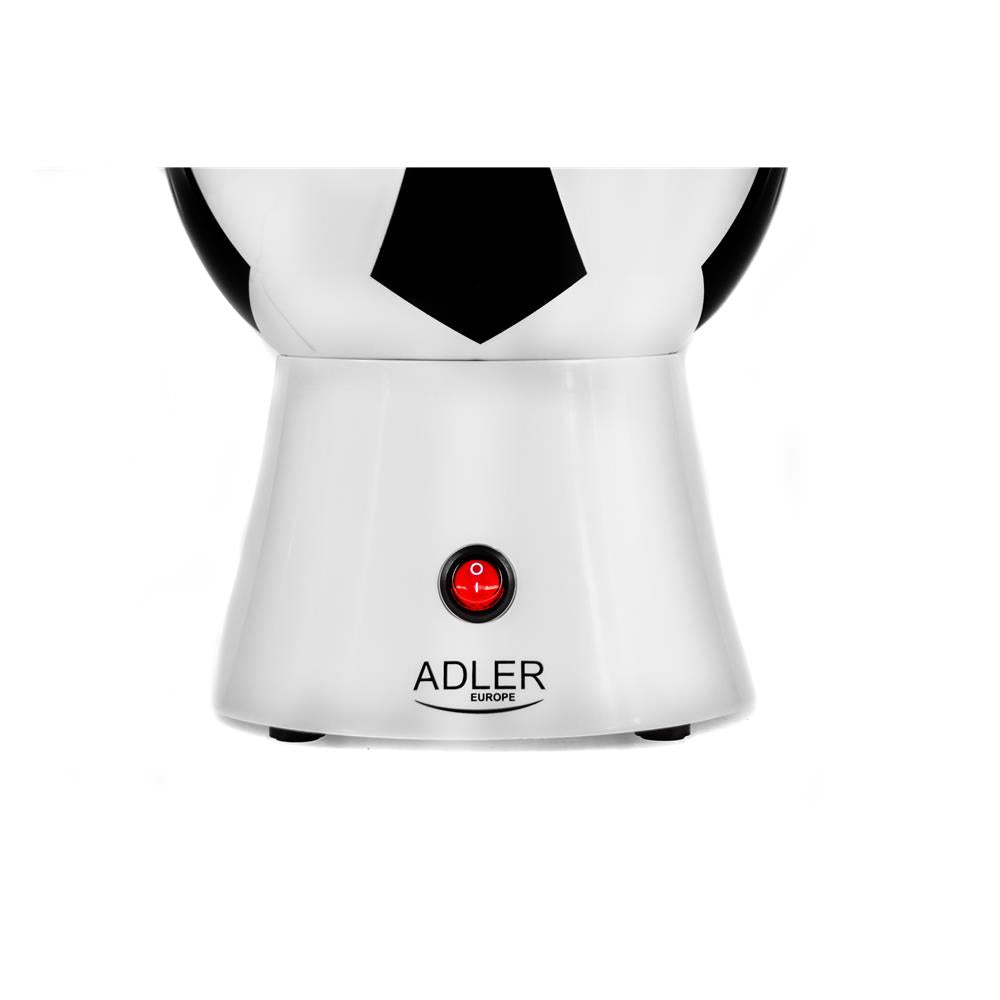 Adler AD 4479 Popcorn-Maker Popcorn-Maschine Fußball Heißluft ölfreie fettfreie Zubereitung