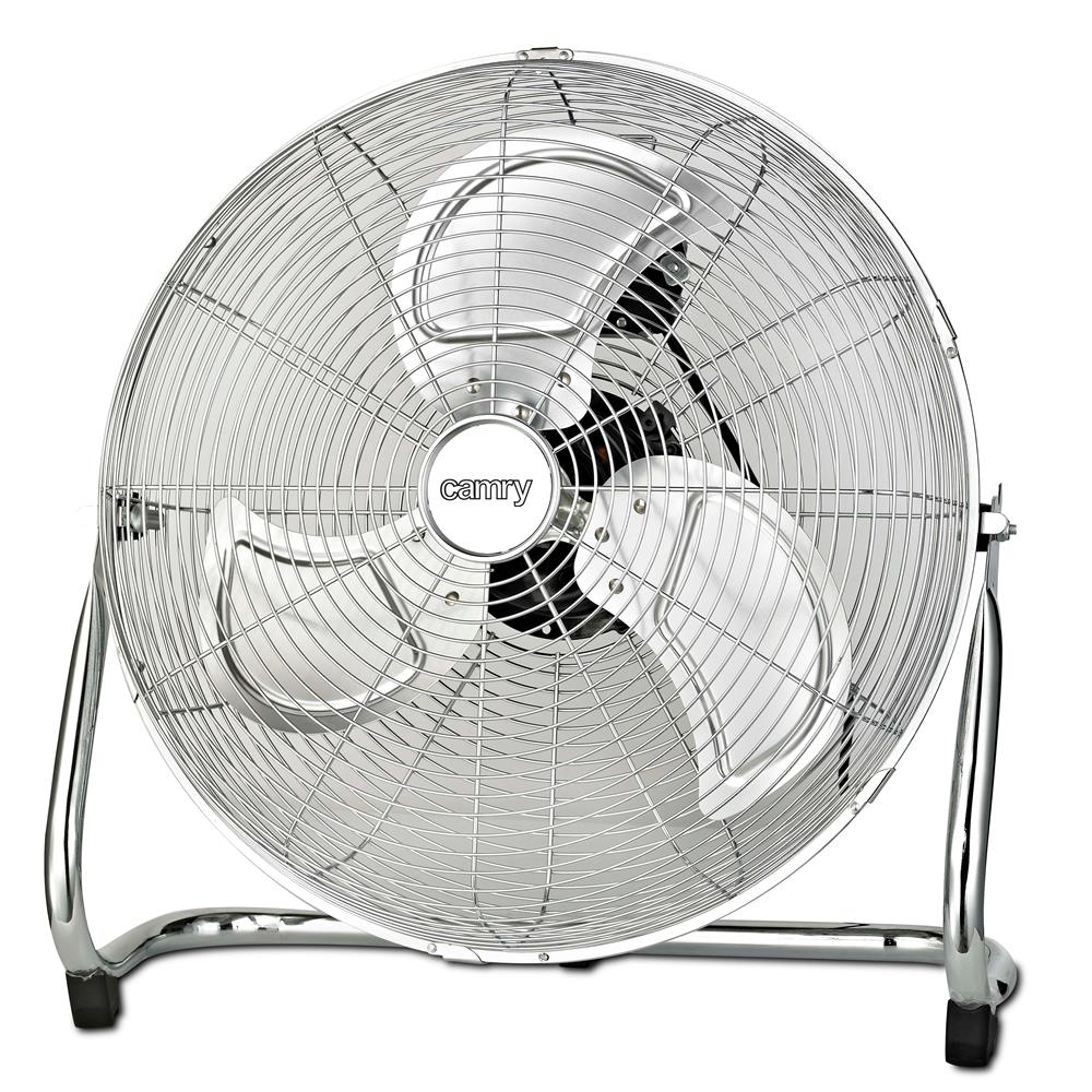 Camry CR 7306 Ventilator Chrom 45 cm Durchmesser 3 Geschwindigkeitsstufen Lüfter