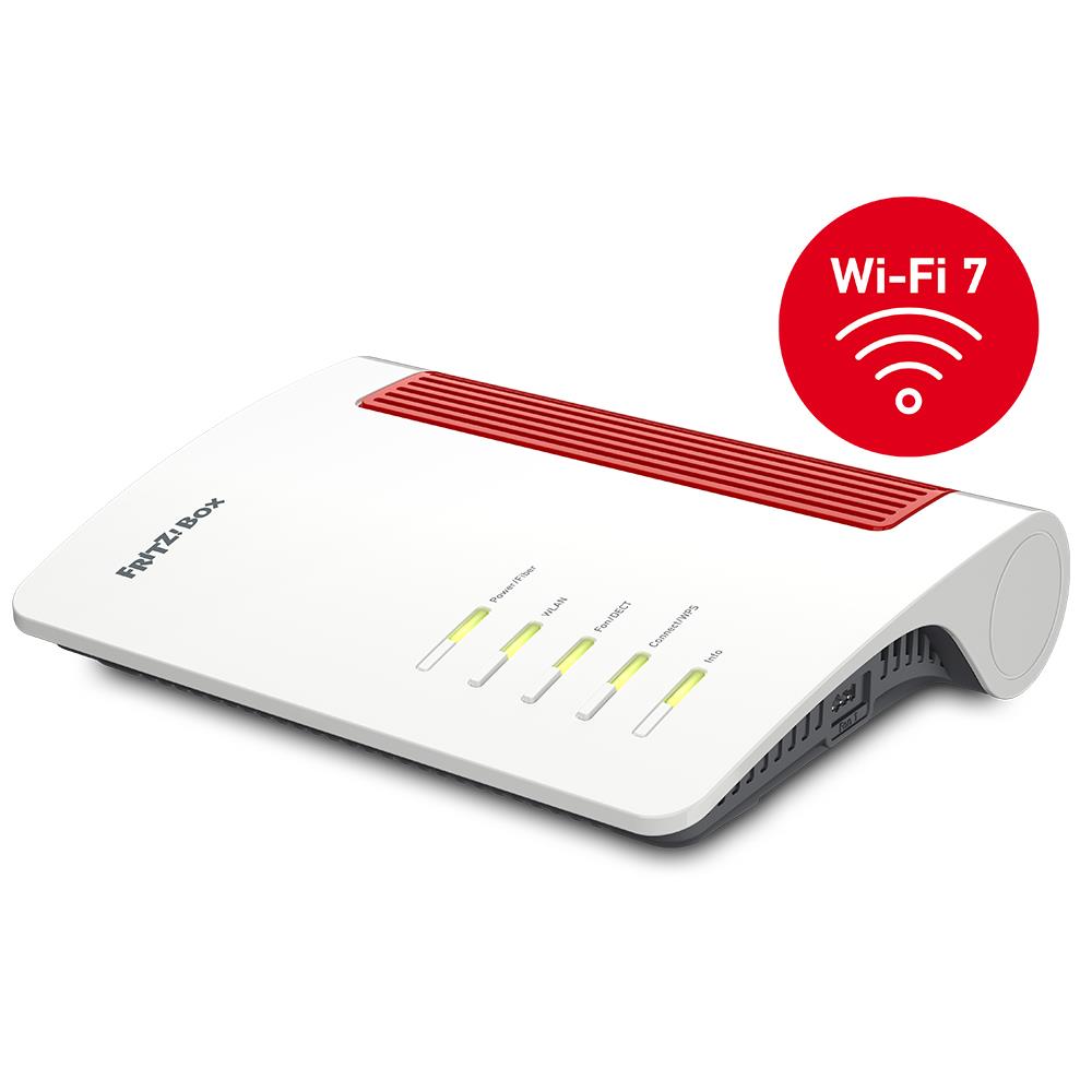 FRITZ!Box 5690 Glasfaser Router AON GPON Anschluss Highspeed mit Wi-Fi 7 Glasfaseranschluss