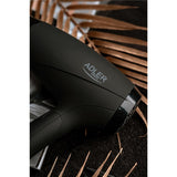 Adler AD 2266 Haartrockner 1200W zusammenklappbar 2 Temperatureinstellungen schwarz