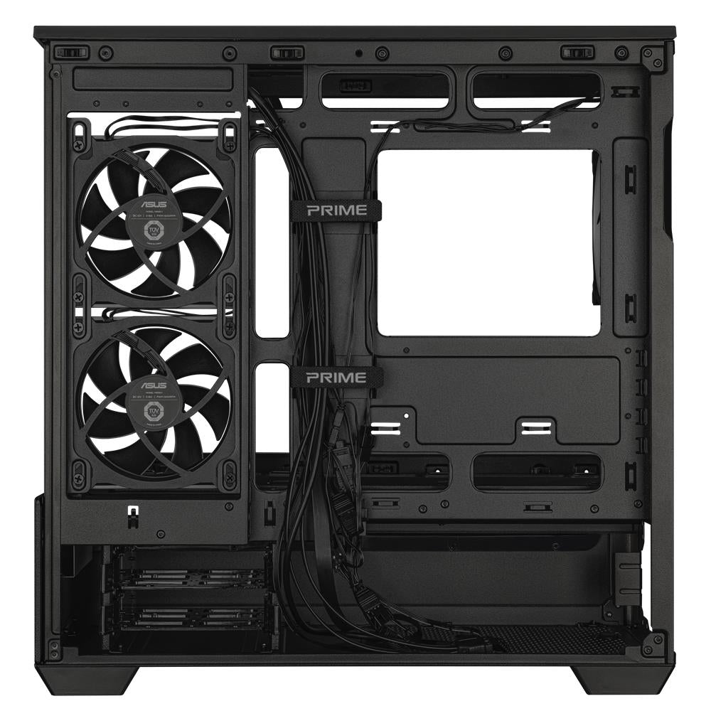 ASUS Prime AP202 ARGB mATX PC Gehäuse mit Panorama Glas GPU bis 420 mm