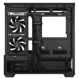 ASUS Prime AP202 ARGB mATX PC Gehäuse mit Panorama Glas GPU bis 420 mm