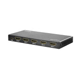 LogiLink HDMI-Switch 4x1-Port, 4K/60 Hz, HDCP, HDR, CEC, RC Schwarz