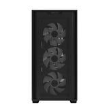 ASUS A21 PLUS TG ARGB Black microATX PC Gehäuse mit Mesh Front und 4 ARGB Lüftern