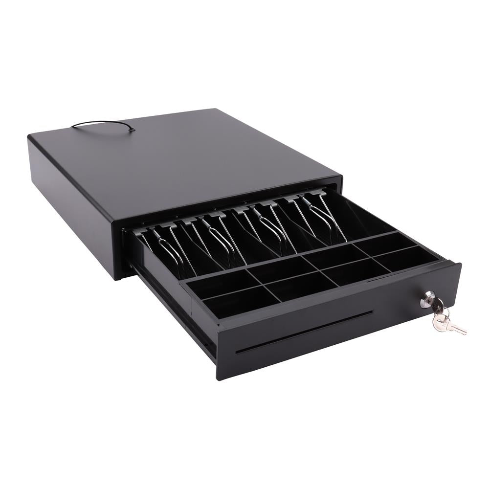 Olympia Kassenschublade SD 335C Kunststoff Geldlade Kassenlade Münzfächer Scheinfächer schwarz