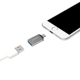 LogiLink USB-C Adapter auf USB 3.0 Buchse Alu silber