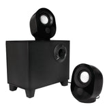 LogiLink 2.1 Stereo Lautsprecher mit Subwoofer, Schwarz