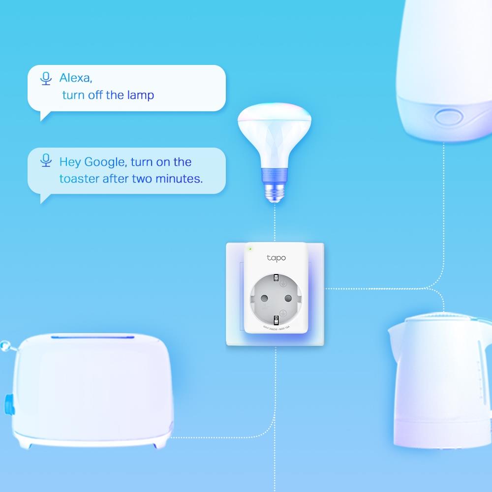 TP-Link Tapo P110 4er Pack Smart WLAN Steckdose Energieüberwachung App Steuerung