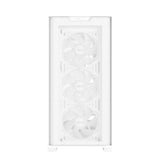 ASUS A21 PLUS TG ARGB White microATX PC Gehäuse mit Mesh Front und 4 ARGB Lüftern