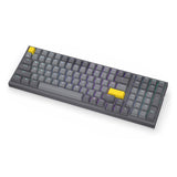 ENDORFY EY5A124 - Celeris 1800, kabellose Tastatur mit 1800 Layout, QWERTY, BT, Grau