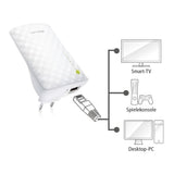 TP-Link RE200 AC750 Mesh WLAN Repeater 750Mbits LAN Port WPS WLAN-Erweiterung l refurbished