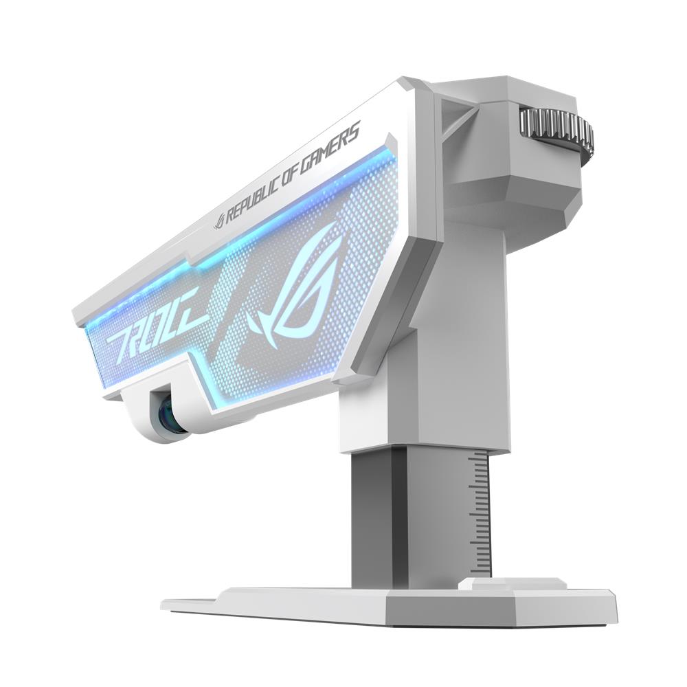 ASUS ROG Herculx Grafikkartenhalter White mit ARGB und Aura Sync