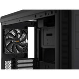 be quiet! Pure Base 600 Window Black Gehäuse Schwarz gedämmt 2 vorinstallierte Pure Wings 2 Lüfter mit Seitenfenster