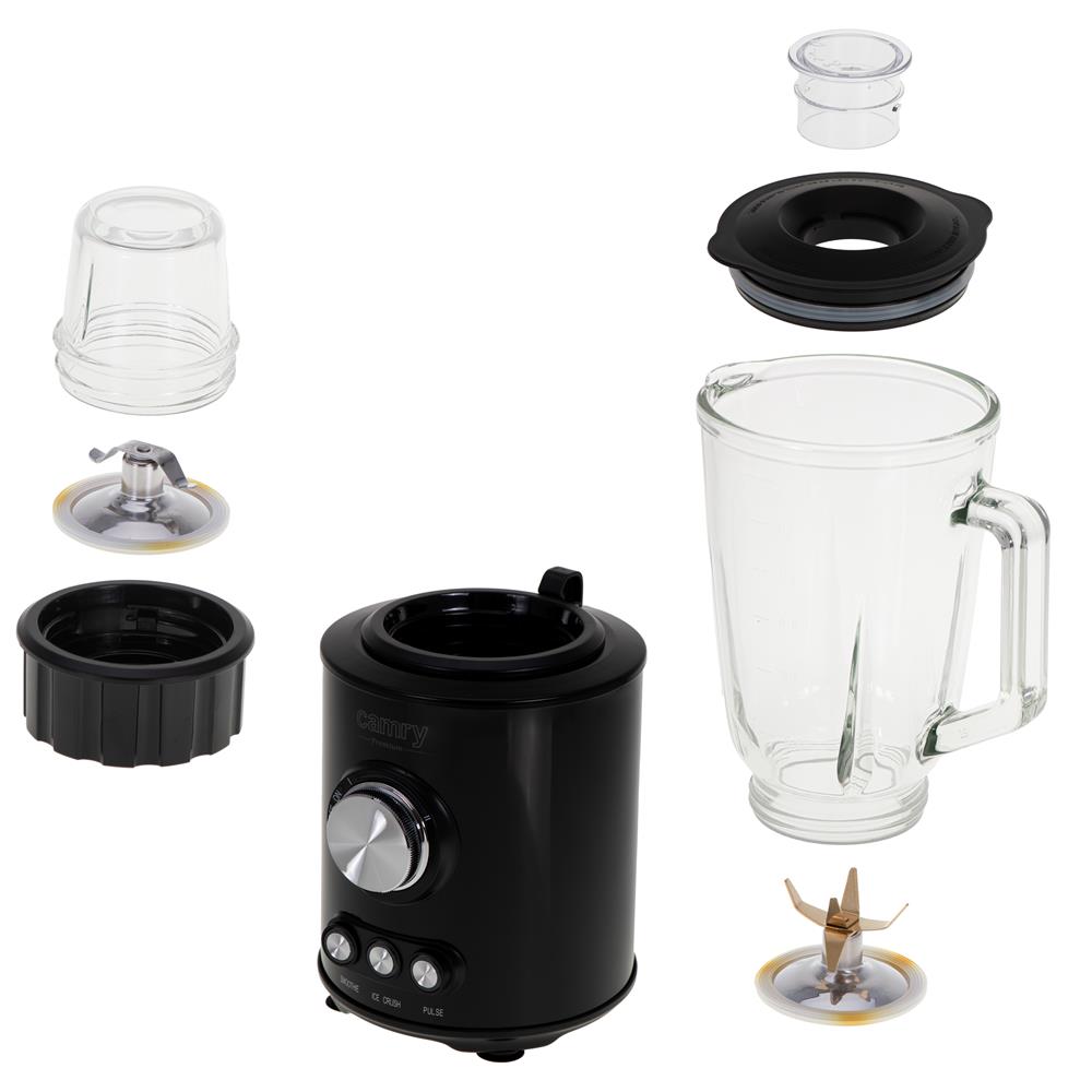 Camry CR 4088 Standmixer 1,5L Glasbehälter – 1800W & Mahlwerk im Set