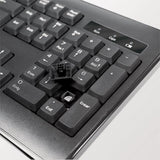 LogiLink Kabelloses Tastatur Maus Set 2,4 GHz 1000 dpi Schwarz