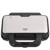 Adler AD 3043 Sandwich-Maker "USA" Größe XXL 1300 W