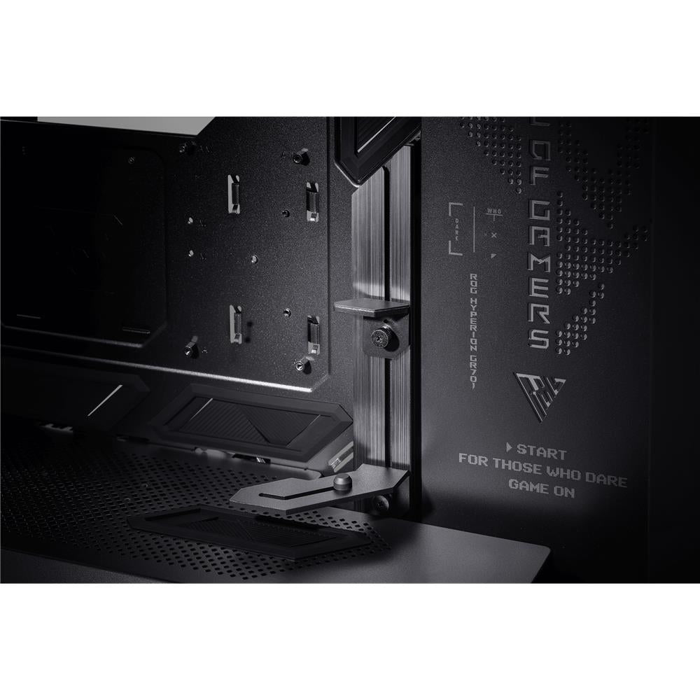 ASUS ROG Hyperion GR701 E-ATX RGB Gaming Gehäuse, 4x 140 mm-Lüfter, GPU-Halterung