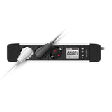 LogiLink 3-fach Steckdosenleiste mit LCD-Display für Energieverbrauch & CO2-Emission