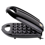 Adler AD 3039b Keks-Maker-Waffeleisen XL für 24 Stück in Erdnussform Oreschki Zaubernüsse