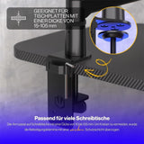 ENDORFY Broadcast Low Profile Boom Arm Mikrofonarm für Streaming und Podcasting