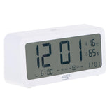 Adler AD 1195w digital Wecker batteriebetrieben Temperaturanzeige weiß