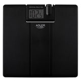 Adler AD 8182 Digitale Badezimmerwaage mit Projektor 180 kg Schwarz