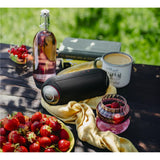 Camry CR 1901 Kabelloser Bluetooth Lautsprecher mit Beleuchtung AUX wireless schwarz