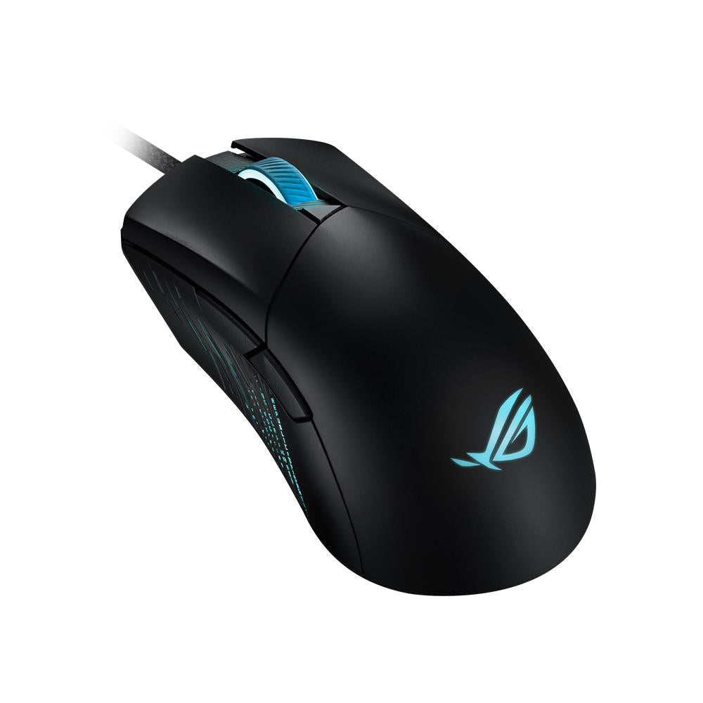 ASUS ROG Gladius III asymmetrische FPS-Gaming-Maus 19.000dpi bis zu 26.000dpi Ergonomisch