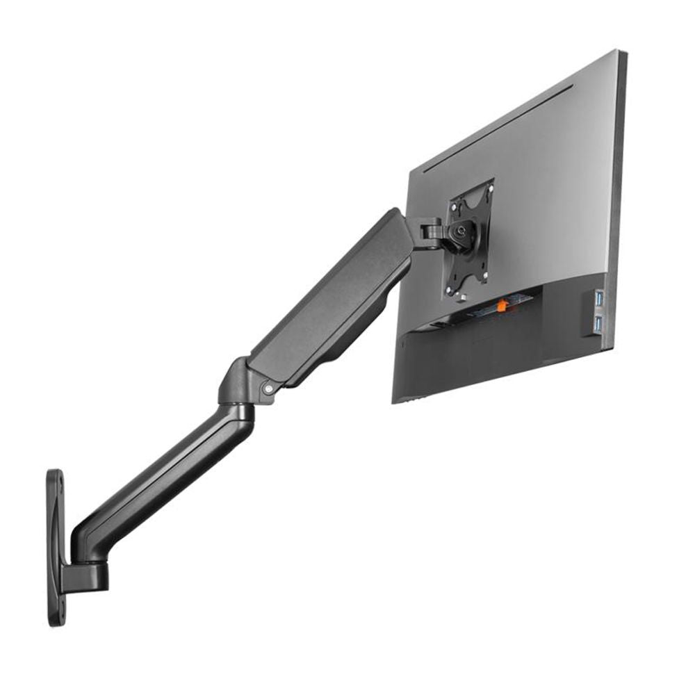 LogiLink Monitorwandhalterung, 17-32", Gasdruckfeder, 90–540 mm