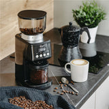 Adler AD 4300 elektrische Kaffeemühle 300g Kaffeebohnen Behälter schwarz