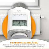 IOIO HT 2000-23 elektronisches Heizkörperthermostat 6er Pack programmierbar Heizthermostat digital