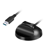 LogiLink Wi-Fi 6E USB-Adapter mit magnetischer Halterung, 5.8 GHz, WPA/WPA2, WPA3, 5 W, LED, Schwarz
