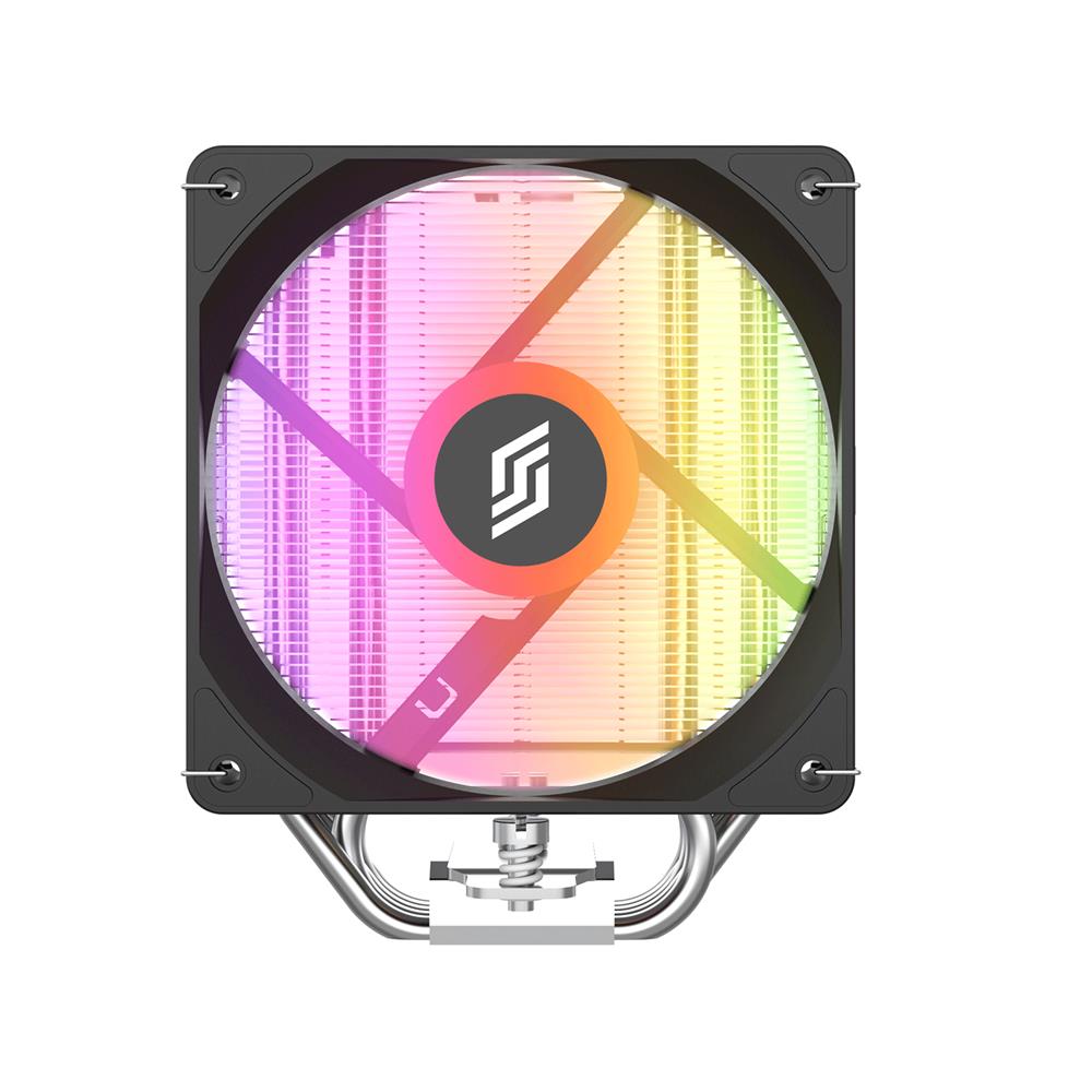 Silentware Bora Black – CPU-Luftkühler, 5 Heatpipes, A-RGB, 215W TDP