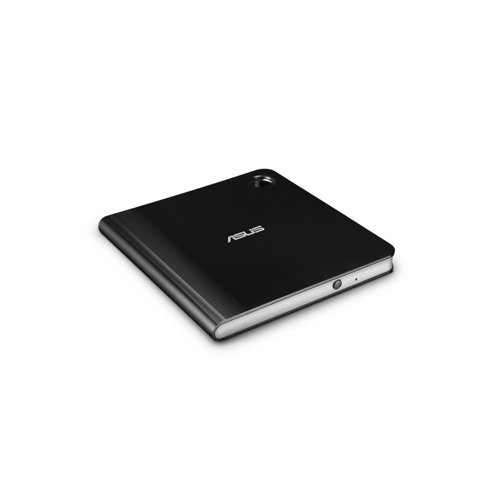 ASUS SBW-06D5H-U Ultra-schlanker tragbarer USB 3.1 Gen 1 Blu-Ray-Brenner M-DISC in Schwarz