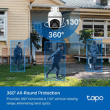 TP-Link Tapo C510W Outdoor WLAN Kamera 2K schwenkbar neigbar IP65 Nachtsicht
