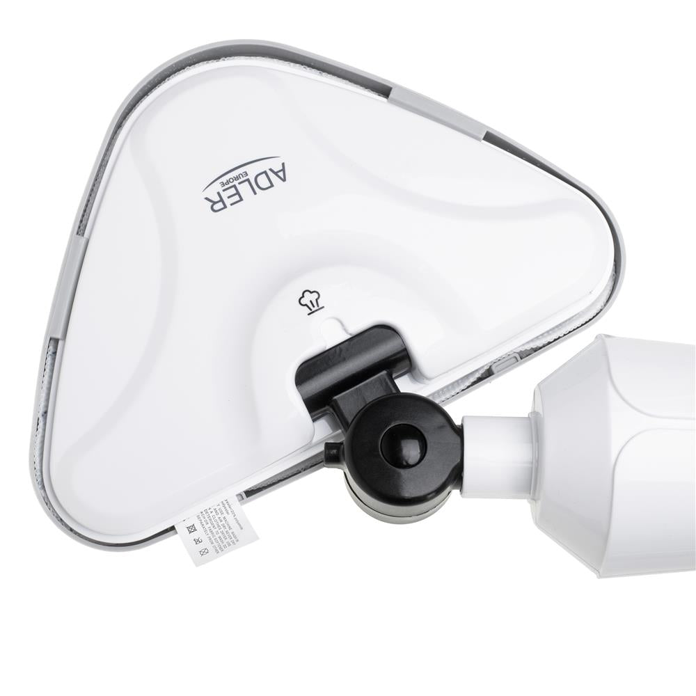 Adler AD 7068 Dampfreiniger für Böden und Teppiche, 1300 W, dreieckige Düse, 7 m Kabel