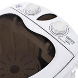 Camry CR 8054 Mini Waschmaschine mit Schleuder 3 kg Braun