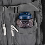 Camry CR 6880dg Reiserucksack 24 Liter, Handgepäck Rucksack mit Laptopfach bis 17 Zoll, Schuhfach, Nassfach, RFID-Fach, Business, Sport und Reisen, dunkel grau