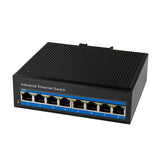 LogiLink Industrial Gigabit Ethernet PoE-Switch – 8-Port, 10/100/1000 Mbit/s