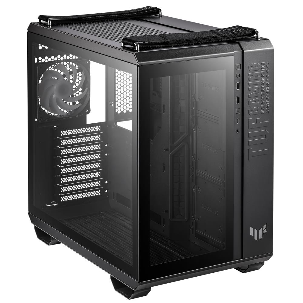 ASUS TUF Gaming GT502 PLUS TG Black modulares Zweikammer PC Gehäuse