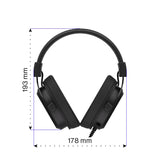 ENDORFY VIRO Infra EY1A003, Gaming Headset, Kopfhörer mit Mikrofon, Schwarz, Klinke, Over-Ear