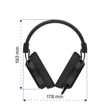 ENDORFY VIRO Infra EY1A003, Gaming Headset, Kopfhörer mit Mikrofon, Schwarz, Klinke, Over-Ear