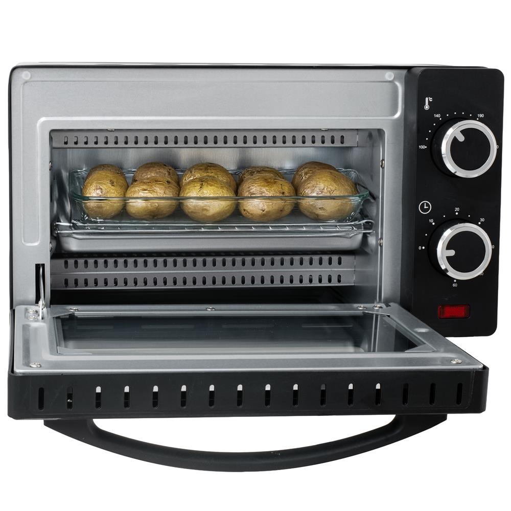 Adler AD 6032 Elektro-Backofen 9L schwarz – Kompakt & praktisch für kleine Küchen